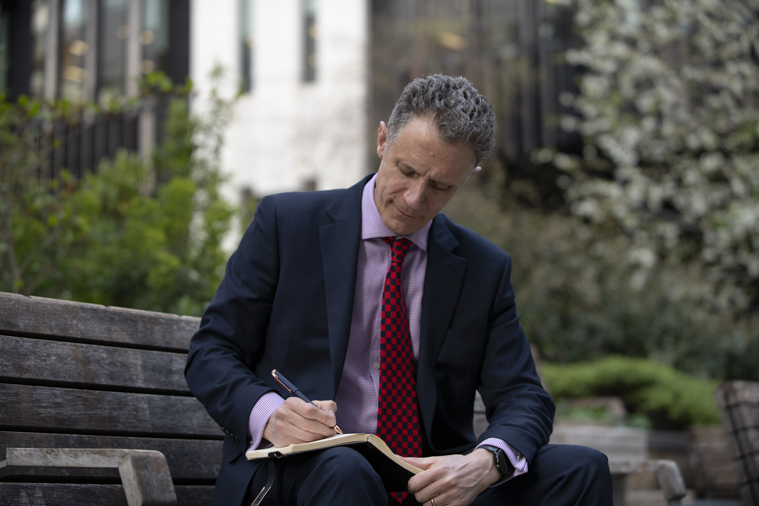 Book your business mentoring session - Photo of writing in a book